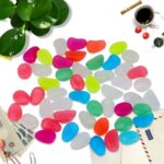 Multi-Color Decorative Stone for Garden Stone Set - Sleeve Design by Nari Haat, Indian ethnic wear, women clothing, d...