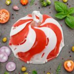 Lotus Shape Folding Fruit Basket Stand