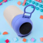 Smart Vacuum Insulated Water Bottle with LED Temperature Display (300 ML Approx) - Closeup Embroidery by Nari Haat, I...