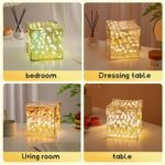 Cube Tulip Night Lamp | Led Decorative Nights Lamp (Multicolor & Design / 1 Set) - Neckline Detail by Nari Haat, Indi...
