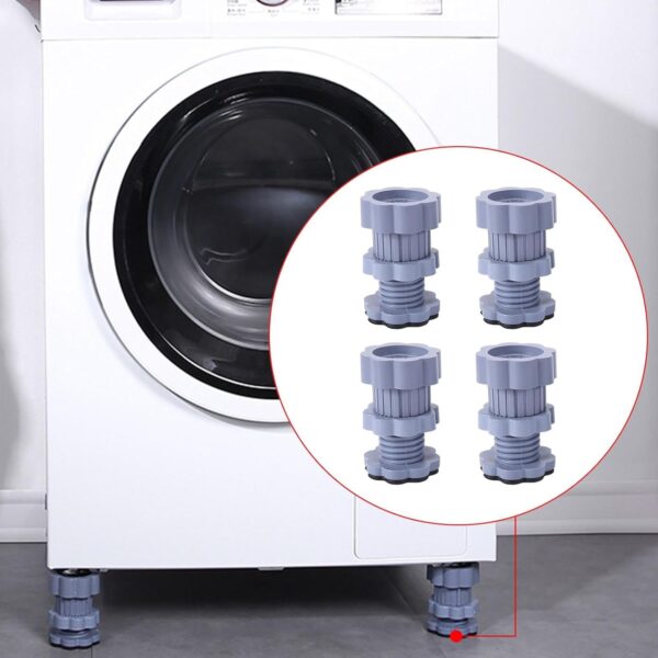 Anti-Vibration Washing Machine Support Pads