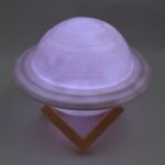 3D Saturn Lamp Home Decoration Bedside Night Light With Base (1 pc / Multicolor) - Closeup Embroidery by Nari Haat, I...