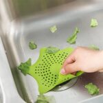 Silicone Star Shaped Sink Filter Bathroom Hair Catcher Drain Strainers for Basin - Fabric Detail by Nari Haat, Indian...