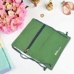 2 in 1  Shoulder Kit Bag with Musallah & Small Bag (2 Pcs Set) - Sleeve Design by Nari Haat, Indian ethnic wear, wome...