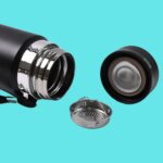 Stainless Steel Double wall Insulation Water Bottle (1000 ML) - Closeup Embroidery by Nari Haat, Indian ethnic wear, ...