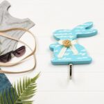 Bunny Adhesive Wall Sticky Hook – Strong Hook for Office, Bathroom & Home (1 Pc) - Closeup Embroidery by Nari Haat,...