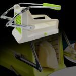 French Fry Cutter Stainless Steel Vegetable & Potato Slicer (1 Pc) - Neckline Detail by Nari Haat, Indian ethnic wear...