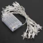 28 LED / Star 3.9 Meter Star Shape Led Light Battery Operated with Flashing Modes for Home Decoration, Kids Room, Wat...