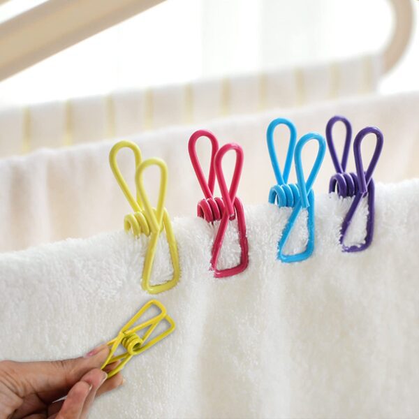 Metal Clothes pins Clips (5 Pcs Set) - Front View by Nari Haat, Indian ethnic wear, women clothing, designer suit