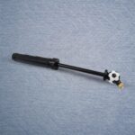 Double Action Pump, Portable Air Ball Inflatable Kit With PIN Plastic (1 Pc With Pin) - Closeup Embroidery by Nari Ha...