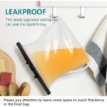 Silicone Food Bag – Leakproof, Flat Bottom, BPA-Free, Microwave & Dishwasher Safe - Neckline Detail by Nari Haat, I...