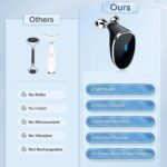 Microcurrent- Facial- Device, Micro current Face Massager Roller (1 Pc) - Neckline Detail by Nari Haat, Indian ethnic...