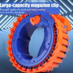 Amazing Toy Gun, Electric Gun for Children, 28 Soft Bullets for Youth Safety - Neckline Detail by Nari Haat, Indian e...