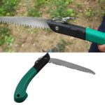 Folding Handsaw – Pruning Saw for Tree Trimming, Gardening & Wood Cutting - Fabric Detail by Nari Haat, Indian ethn...