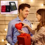 Rose Flower Gift Box, Handmade Eternal Rose I Love You Necklace, Valentine's Day - Fabric Detail by Nari Haat, Indian...