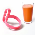 Anti-Slip Plastic Tumbler Handle – Lightweight Cupholder Grip (1 Pc) - Fabric Detail by Nari Haat, Indian ethnic we...