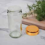 LED Spice Rack Organizer, Rotating Spice Rack  (Golden / 16 Pc / MOQ - 6 pc) - Neckline Detail by Nari Haat, Indian e...