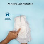 Women’s Emergency Travel Kit with Seamless Underwear Pantyliner  10 Pcs - Fabric Detail by Nari Haat, Indian ethnic...