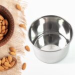 Multipurpose Stainless Steel Airtight Containers with See Through Lid (1 Pc / 500 ML) - Back View by Nari Haat, India...