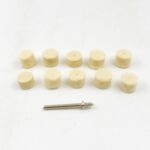 Rotary Tool Accessory Wool Felt Polishing Pad Felt (11 Pcs Set) - Back View by Nari Haat, Indian ethnic wear, women c...