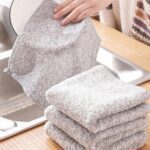 Microfiber Soft Hand Napkin (20x20 cm /  1 Pc) - Sleeve Design by Nari Haat, Indian ethnic wear, women clothing, desi...