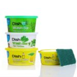 Fresh Mix Flavor Dishwash Bar with Super Scrubber Dishwashing Solution 350 gm - Sleeve Design by Nari Haat, Indian et...