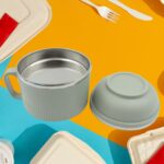 Vacuum Food Flask, Insulation Large Capacity Double Layer Structure Non Slip Labor Saving and Safe Stainless Steel In...