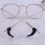 Soft Silicone Glasses Ear Hooks Anti-Slip Eyeglasses (1 Pair) - Back View by Nari Haat, Indian ethnic wear, women clo...