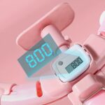 Fitness Hula Hoops with Spinning Ball and Intelligent Counter (1 Pc/ With Brown Box) - Neckline Detail by Nari Haat, ...