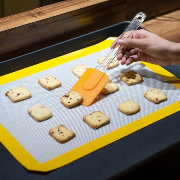 Silicone Spatula | Baking & Cooking | Heat Resistant | Non-Stick | 24cm - Front View by Nari Haat, Indian ethnic wear...