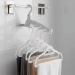 Foldable 5-Hole Clothes Hanger for Wardrobe
