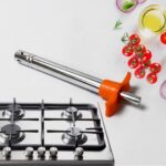 2 in 1 Kitchen Combo Lighter with Vegetable Cutter Peeler For Kitchen  (2 Pc Set) - Sleeve Design by Nari Haat, India...