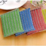 Scratch Proof Kitchen Utensil Scrubber Pad (Pack of 12) - Back View by Nari Haat, Indian ethnic wear, women clothing,...