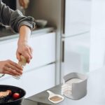 7 in 1 Side Dish Dip Bowl Set with Handle Mini Dipping Bowls (7 Pcs Set) - Neckline Detail by Nari Haat, Indian ethni...