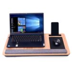 Portable Laptop Table with Mouse Pad (55×35 Cm / 1 Pc) - Sleeve Design by Nari Haat, Indian ethnic wear, women cloth...