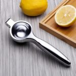 Premium Lemon Squeezer, Large Heavy Duty Handheld Juicer (1 Pc) - Neckline Detail by Nari Haat, Indian ethnic wear, w...