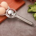 kitchen tools Egg Yolk White Separator Stainless Steel Egg White Separator Tools - Sleeve Design by Nari Haat, Indian...