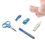 Baby Care Baby Nail Clipper, Scissor, Tweezer and Nail Cleaning Sets (5 Pc Set) - Closeup Embroidery by Nari Haat, In...
