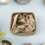 Foldable Bag, Small Storage Bag (1 Pc) - Back View by Nari Haat, Indian ethnic wear, women clothing, designer suit