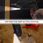 Small Screwdriver with LED Light, Screwdrivers Bit Set (48 Pcs Set) - Back View by Nari Haat, Indian ethnic wear, wom...