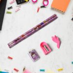 Stationery Set for Kids – 7-in-1 School Kit (Pack of 7 Pcs) - Neckline Detail by Nari Haat, Indian ethnic wear, wom...