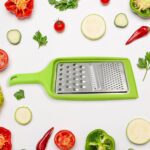 Stainless Steel Cheese Grater 3in1 Multifunctional (1 Pc / Mix Color) - Neckline Detail by Nari Haat, Indian ethnic w...