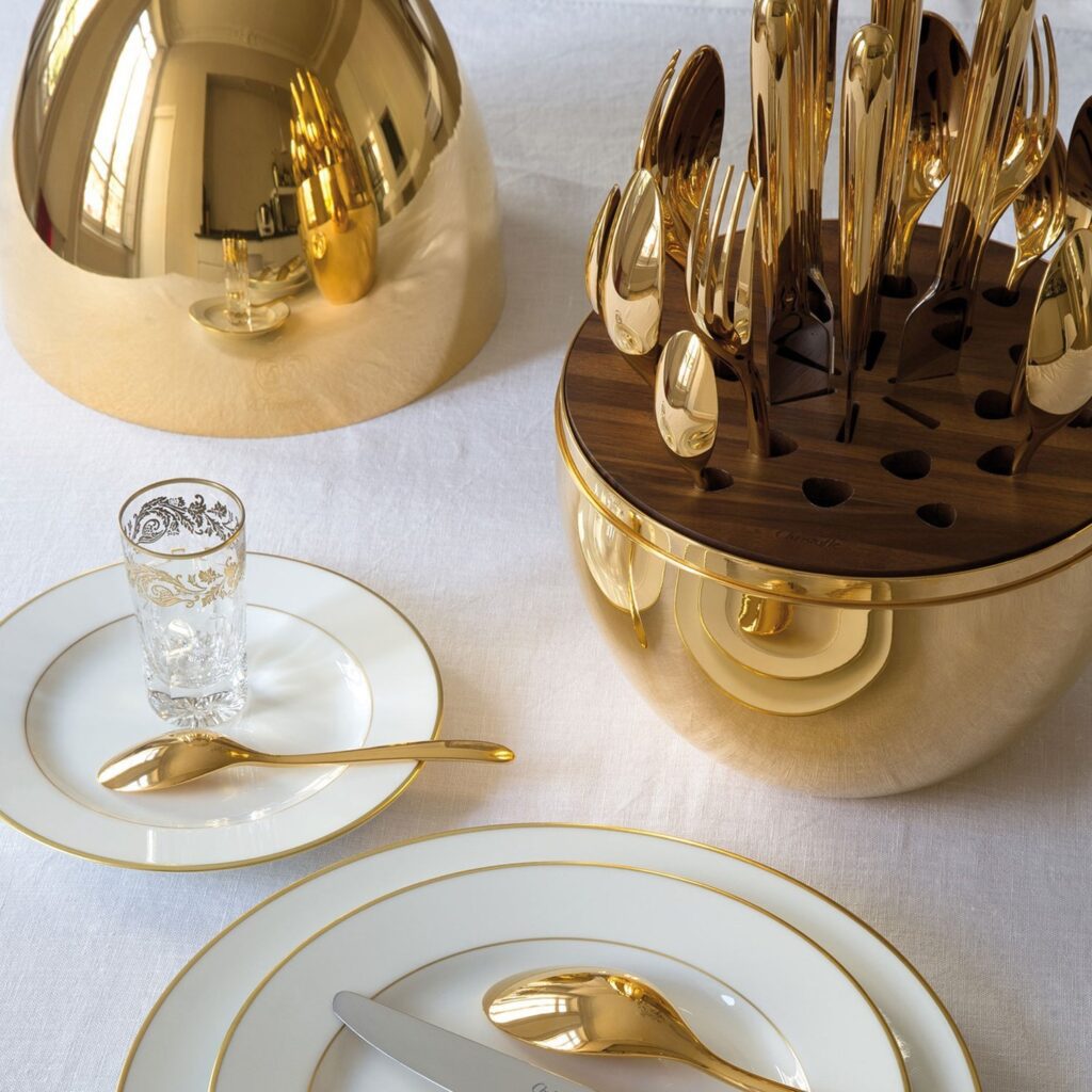 Golden 24 Pcs Cutlery Set