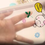 Plastic Transparent Small Jar Shaped Pouch With Zipper (1 Pc) - Back View by Nari Haat, Indian ethnic wear, women clo...