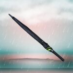 Sun Umbrella with Inside Fan & Power Bank Umbrellas For Summer (1 Pc) - Neckline Detail by Nari Haat, Indian ethnic w...