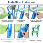 2 in 1 Training Foldable Ladder Potty Toilet Seat for Kids  ----- - Closeup Embroidery by Nari Haat, Indian ethnic we...