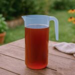 Apex Crystal Premium Jug with Lid & 4 Pcs Glass (1500 ML / 300 ML Approx / 5 Pcs Set) - Closeup Embroidery by Nari Ha...