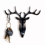 Deer Head Self Adhesive Wall Door Hook Hanger - Full Detail by Nari Haat, Indian ethnic wear, women clothing, designe...