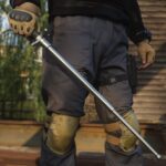 Safty Rod Lightweight Folding Walking Sticks with Nylon Bag Cover (75 Cm) - Back View by Nari Haat, Indian ethnic wea...