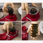 2 In 1 Egg Slicer, Egg Cutter For Hard Boiled Eggs (1 Pc) - Back View by Nari Haat, Indian ethnic wear, women clothin...